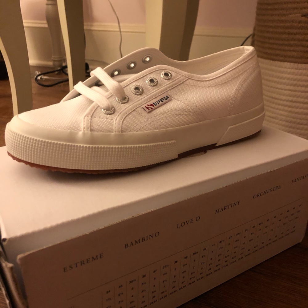 Brand new Superga- never worn!